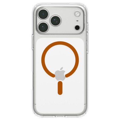 SPIGEN ULTRA HYBRID MAGSAFE IPHONE 17 PRO / 18 PRO CLEAR/ORANGE