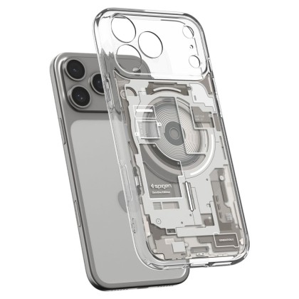 SPIGEN ULTRA HYBRID MAGSAFE IPHONE 17 PRO / 18 PRO ZERO ONE NATURAL TITANIUM