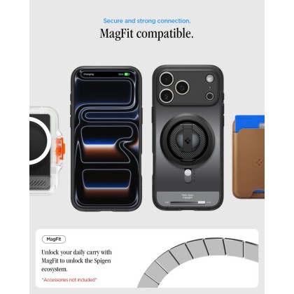 SPIGEN ULTRA HYBRID MAGSAFE IPHONE 17 PRO / 18 PRO CLASSIC BLACK