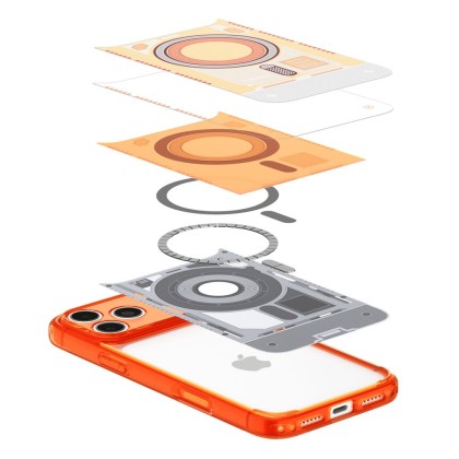 SPIGEN ULTRA HYBRID MAGSAFE IPHONE 17 PRO / 18 PRO C-ONE TANGERINE