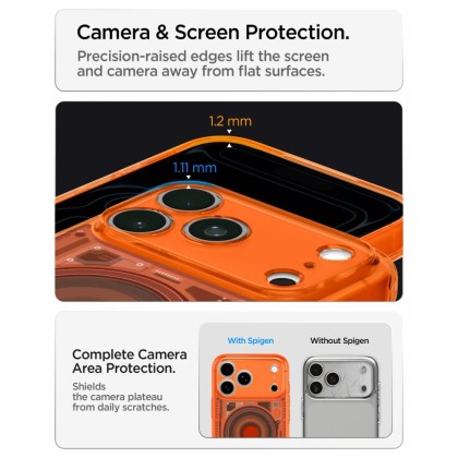SPIGEN ULTRA HYBRID MAGSAFE IPHONE 17 PRO / 18 PRO C-ONE TANGERINE