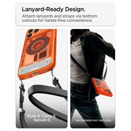 SPIGEN ULTRA HYBRID MAGSAFE IPHONE 17 PRO / 18 PRO C-ONE TANGERINE