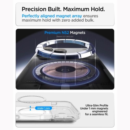 SPIGEN ULTRA HYBRID T MAGSAFE IPHONE 17 PRO / 18 PRO GLOSSY WHITE