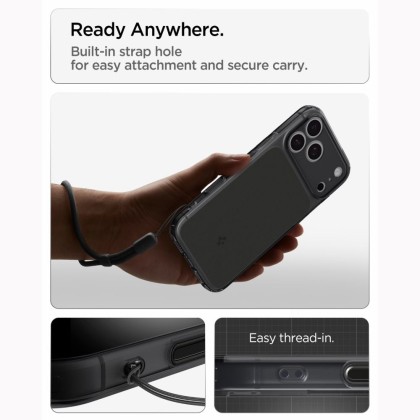 SPIGEN ULTRA HYBRID T MAGSAFE IPHONE 17 PRO / 18 PRO MATTE BLACK