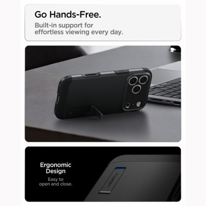 SPIGEN TOUGH ARMOR T MAGSAFE IPHONE 17 PRO / 18 PRO BLACK