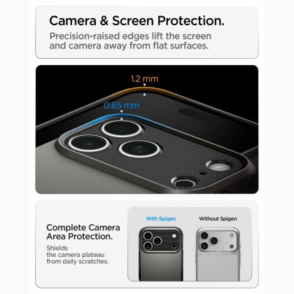 SPIGEN TOUGH ARMOR T MAGSAFE IPHONE 17 PRO / 18 PRO GUNMETAL