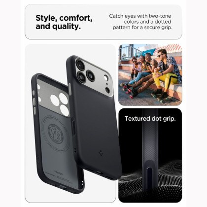 SPIGEN NANO POP MAGSAFE IPHONE 17 PRO / 18 PRO BLACK SESAME
