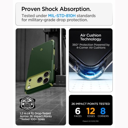 SPIGEN NANO POP HYBRID MAGSAFE IPHONE 17 PRO / 18 PRO AVO GREEN