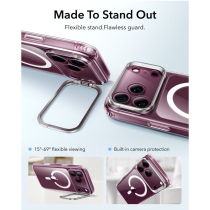 ESR CLASSIC HYBRID KICKSTAND MAGSAFE IPHONE 17 PRO MAX / 18 PRO MAX CLEAR