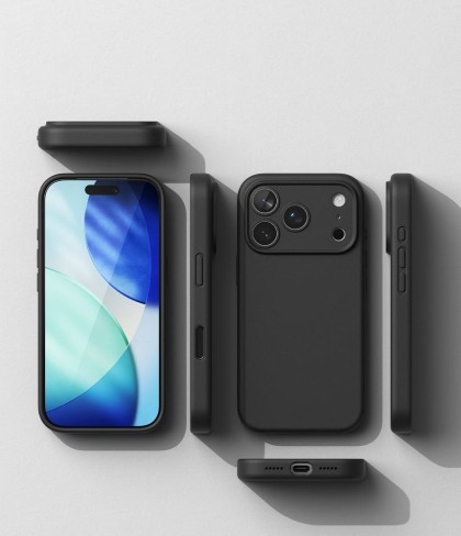 RINGKE SILICONE MAGNETIC MAGSAFE IPHONE 18 PRO MAX BLACK
