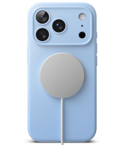 RINGKE SILICONE MAGNETIC MAGSAFE IPHONE 18 PRO MAX LIGHT BLUE