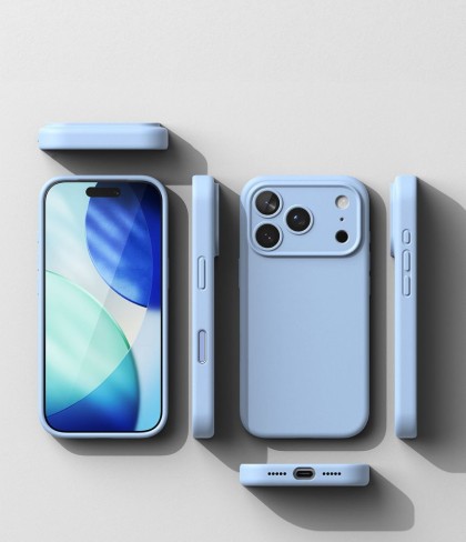RINGKE SILICONE MAGNETIC MAGSAFE IPHONE 18 PRO MAX LIGHT BLUE