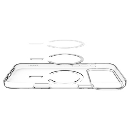 SPIGEN LIQUID CRYSTAL MAGSAFE IPHONE 17 PRO  / 18 PRO CLEAR/WHITE