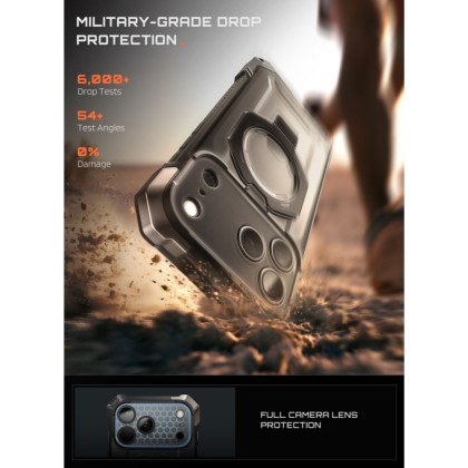 SUPCASE UB GRIP MAG MAGSAFE IPHONE 17 PRO / 18 PRO BLACK