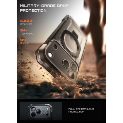 SUPCASE UB GRIP MAG MAGSAFE IPHONE 17 PRO MAX /  18 PRO MAX BLACK