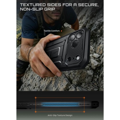 SUPCASE UNICORN BEETLE PRO IPHONE 17 PRO MAX / 18 PRO MAX BLACK