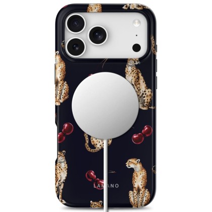 TECH-PROTECT LAMANO MAGSAFE IPHONE 17 PRO / 18 PRO MIDNIGHT CHERRY