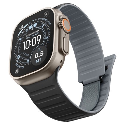 SPIGEN ATHLEX AIR M APPLE WATCH 8 / 9 / 10 / 11 / 12 / SE / ULTRA (44 / 45 / 46 / 49 MM) ACTIVE BLACK/GREY