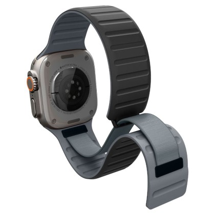 SPIGEN ATHLEX AIR M APPLE WATCH 8 / 9 / 10 / 11 / 12 / SE / ULTRA (44 / 45 / 46 / 49 MM) ACTIVE BLACK/GREY