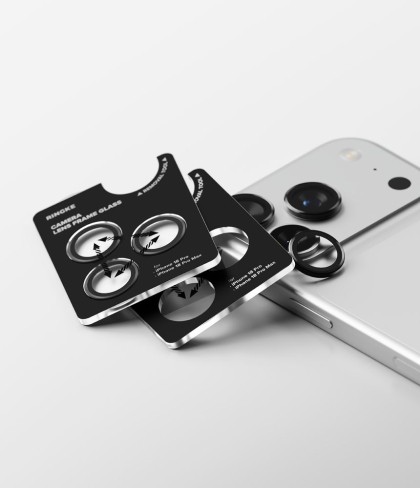 OSŁONA APARATU RINGKE CAMERA FRAME PROTECTOR 2-PACK IPHONE 18 PRO / PRO MAX BLACK