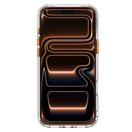 SPIGEN ULTRA HYBRID OPTIK S MAGSAFE IPHONE 17 PRO / 18 PRO CLEAR/ORANGE