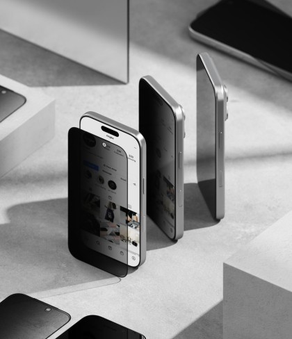 SZKŁO PRYWATYZUJĄCE RINGKE EASY SLIDE 2-PACK IPHONE 18 PRO PRIVACY