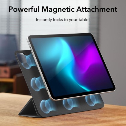 Магнитен тефтер за iPad Pro 11 от ESR Rebound Magnetic - Rugged Black
