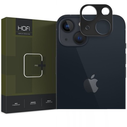 Алуминиев протектор за обектив на камерата на iPhone 14 / 14 Plus от Hofi Alucam Pro+ - Черен