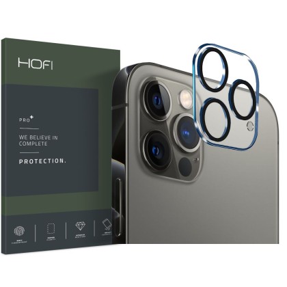 Стъклен протектор за камера на iPhone 12 Pro от Hofi Cam Pro+ - Прозрачен