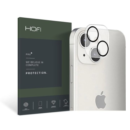 Стъклен протектор за камера на iPhone 13 / 13 Mini от Hofi Cam Pro+ - Прозрачен