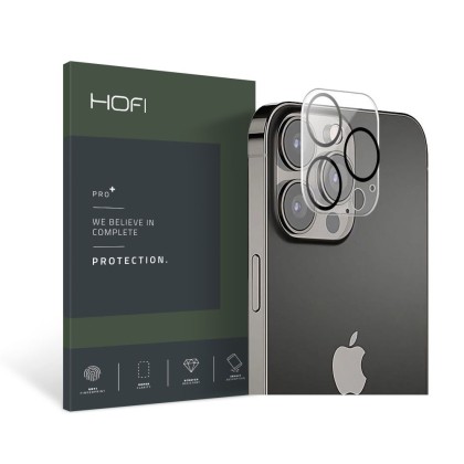 Стъклен протектор за камера на iPhone 13 Pro / 13 Pro Max от Hofi Cam Pro+ - Прозрачен
