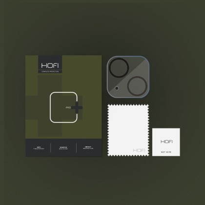 Стъклен протектор за камера на iPhone 14 / 14 Plus от Hofi Cam Pro+ - Прозрачен