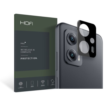 Стъклен протектор за камера на Xiaomi Poco X4 GT от Hofi Cam Pro+ - Черен