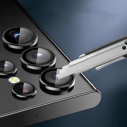 Протектори за обектив на Samsung Galaxy S22 Ultra от Hofi Camring Pro+ - Черен