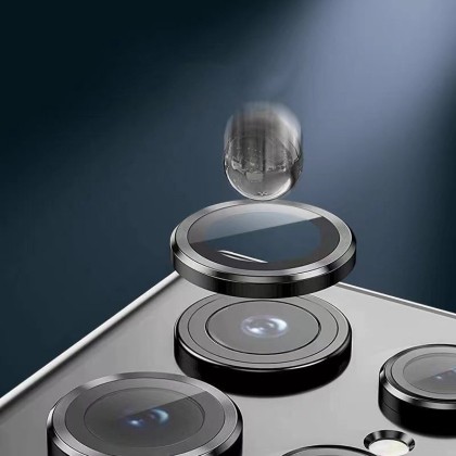 Протектори за обектив на Samsung Galaxy S23 Ultra от Hofi Camring Pro+ - Черен