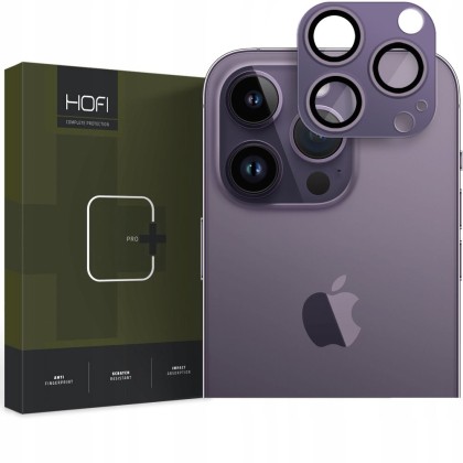 Протектор за камера на iPhone 14 Pro / 14 Pro Max от Hofi Fullcam Pro+ - Deep Purple