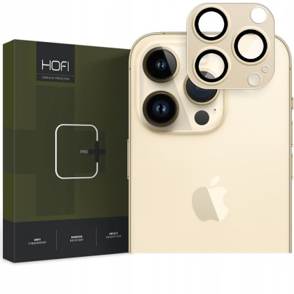 Протектор за камера на iPhone 14 Pro / 14 Pro Max от Hofi Fullcam Pro+ - Златист