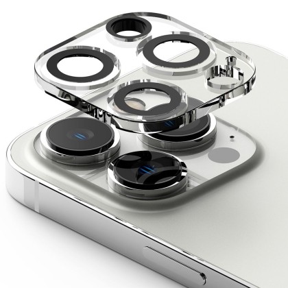 2 броя протектори за камера на iPhone 14 Pro / 14 Pro Max от Ringke Camera Protector - Прозрачни