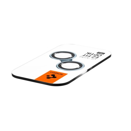 2 броя комплетки от протектори за обектви на камерата на iPhone 14 / 14 Plus от Spigen Optik Tr - Син 