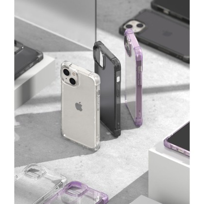 Удароустойчив твърд кейс за iPhone 14 от Ringke Fusion - Прозрачен