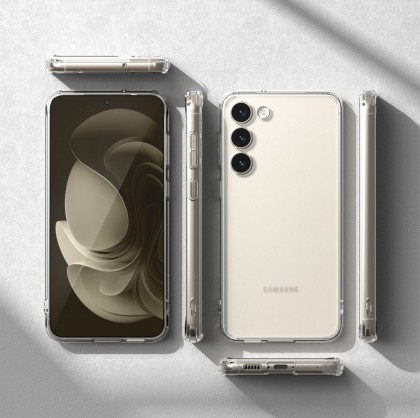 Удароустойчив твърд кейс за Samsung Galaxy S23 от Ringke Fusion - матово прозрачен