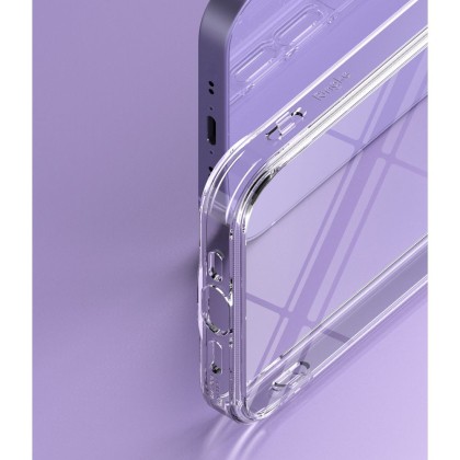 Удароустойчив твърд кейс за iPhone 13 Pro от Ringke Fusion - Прозрачен