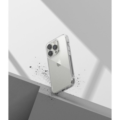 Удароустойчив твърд кейс за iPhone 14 Pro Max от Ringke Fusion - матово прозрачен