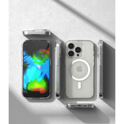 Удароустойчив твърд кейс с MagSafe за iPhone 14 Pro Max от Ringke Fusion Magnetic - Матов