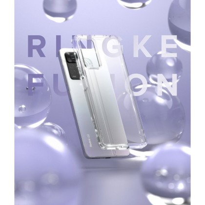 Удароустойчив твърд кейс за Xiaomi Redmi Note 11 Pro от Ringke Fusion - Прозрачен