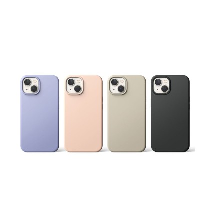 Силиконов кейс за iPhone 14 Plus / 15 Plus от Ringke Silicone Magnetic - Lavender