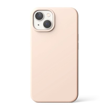 Силиконов кейс за iPhone 14 Plus / 15 Plus от Ringke Silicone Magnetic - Pink Sand