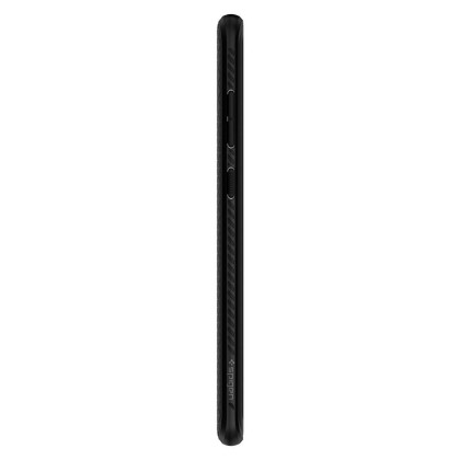 Удароустойчив, силиконов кейс за Samsung Galaxy S10+ Plus от Spigen Liquid Air - Черен