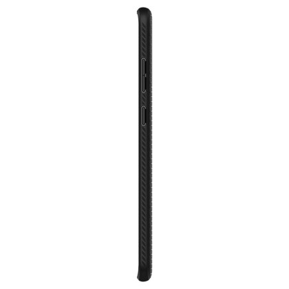 Удароустойчив, силиконов кейс за Samsung Galaxy S20+ Plus от Spigen Liquid Air - Черен
