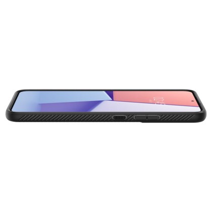 Удароустойчив, силиконов кейс за Samsung Galaxy S22 от Spigen Liquid Air - Черен